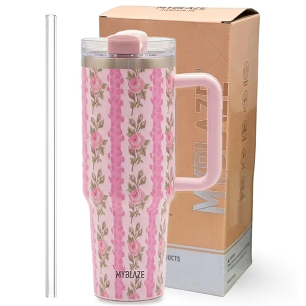Vyralu_Pink_Stainless_Steel_Floral_Print_Insulated_Travel_Tumbler_1200_Ml