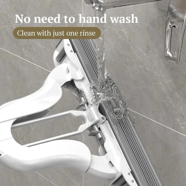 Vyralu_Grey_Cotton_Self-Wringing_Floor_Cleaning_Mop_With_Stainless_Steel_Handle