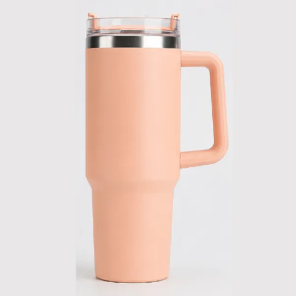 Vyralu_Peach_Stainless_Steel_Insulated_40_Oz_Travel_Mug_With_Handle