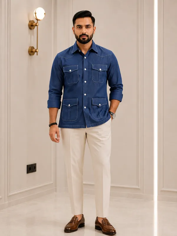 Denim_Blue_Blended_Linen_Hunter_Shirt