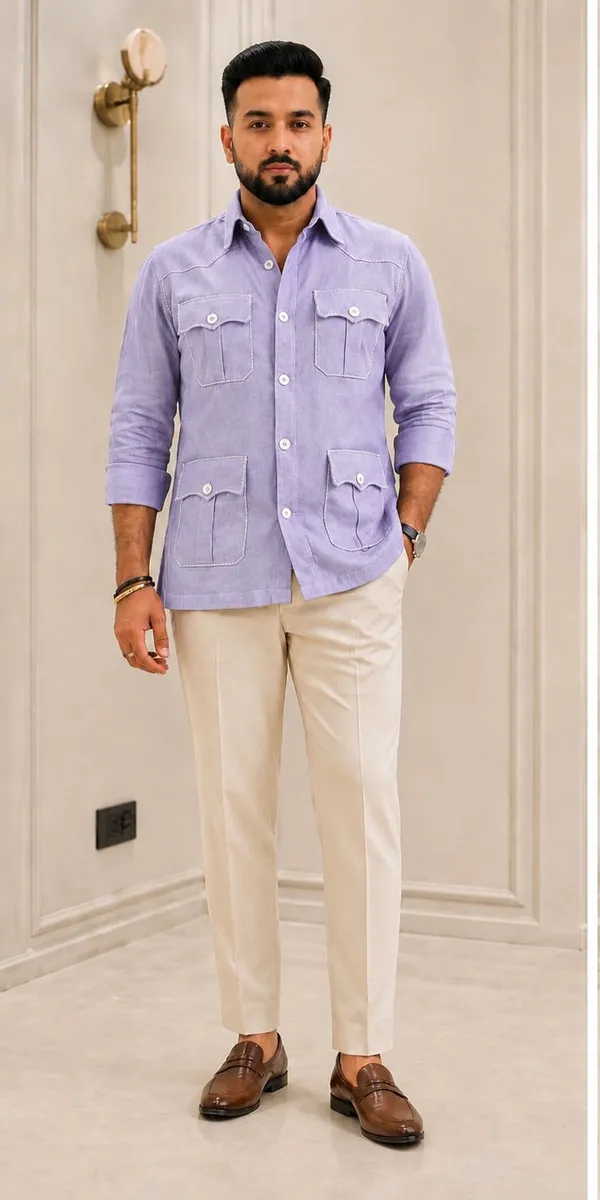 Lavender_Pure_Linen_Hunter_Shirt