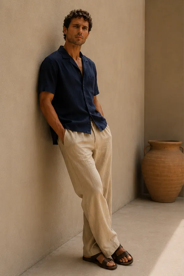 Beige_Color_Linen_Pants