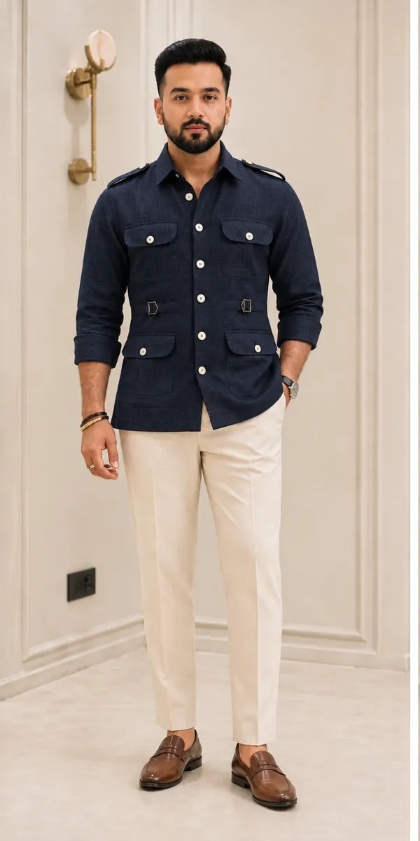 Navy_Blue_Safari_Shirt