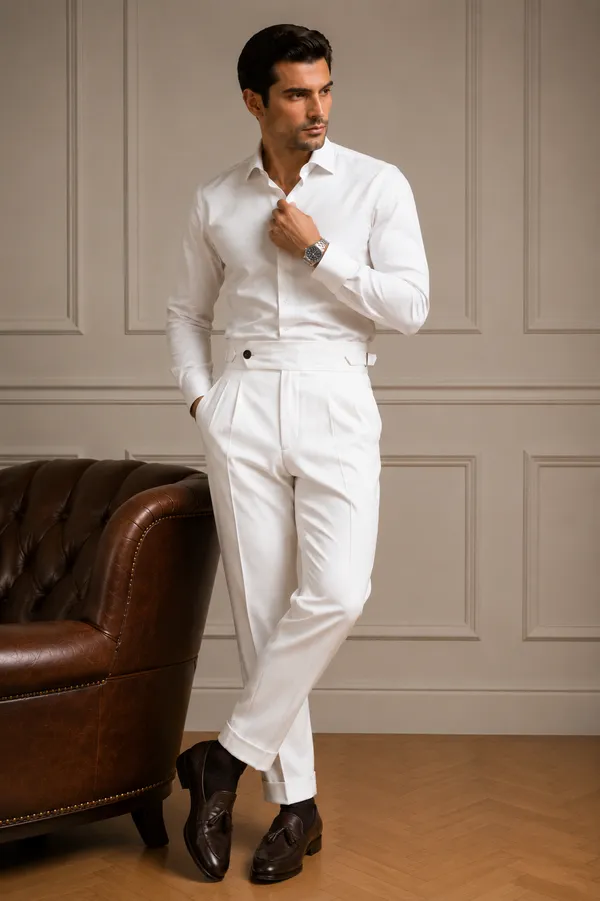 White_Gurkha_Pants