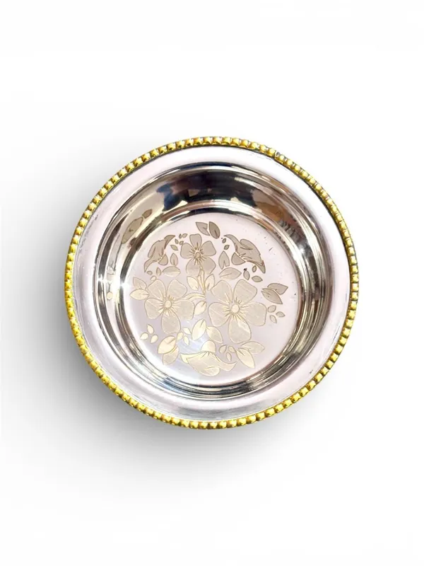 Brass_Two_Tone_Golden_Silver_Dining_Serving_Thali_Set_7_Pieces
