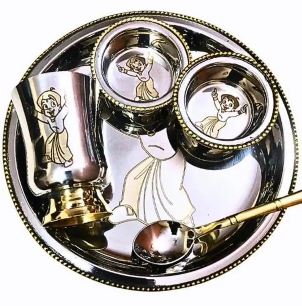 Brass_Cartoon_Design_Kids_Thali_Set_5_Pieces