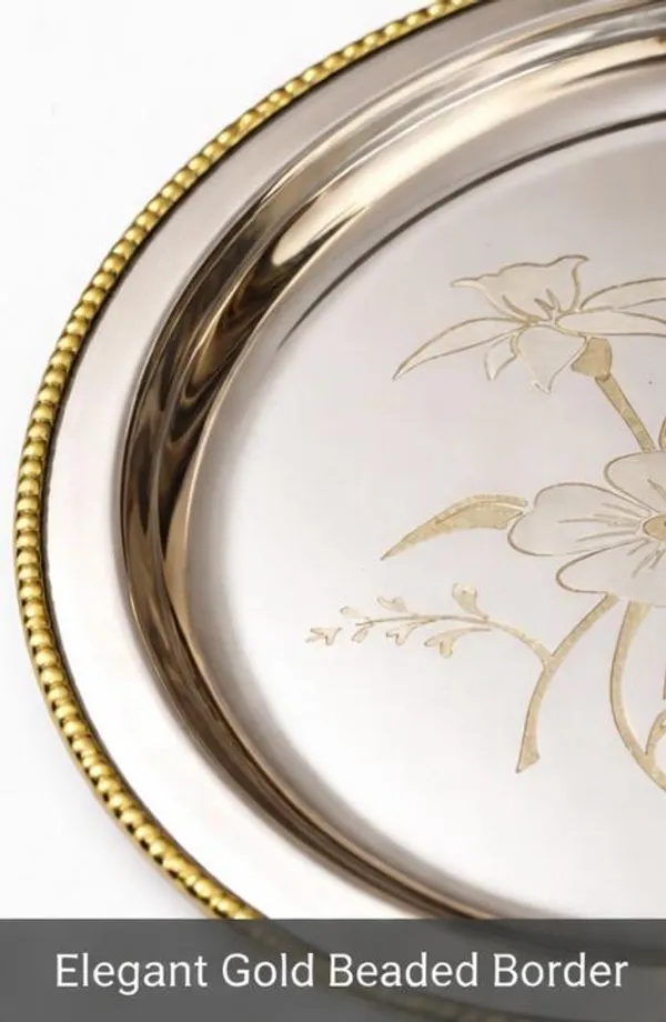 Brass_Beaded_Floral_Engraved_Serving_Tray_Set_Of_6