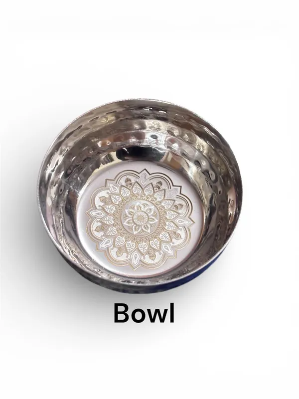 Steel_Hammered_Finish_Silver_Dining_Dinner_Set_6_Pieces