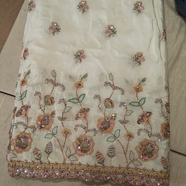 White_Crepe_With_Hand_Work_Unstitched_Material_For_Women
