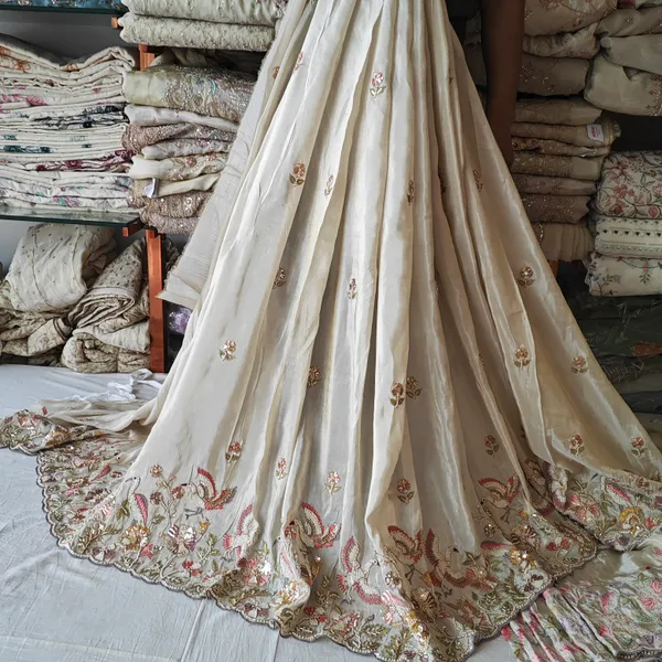 Cream_Crepe_With_Hand_Work_Unstitched_Material_For_Women