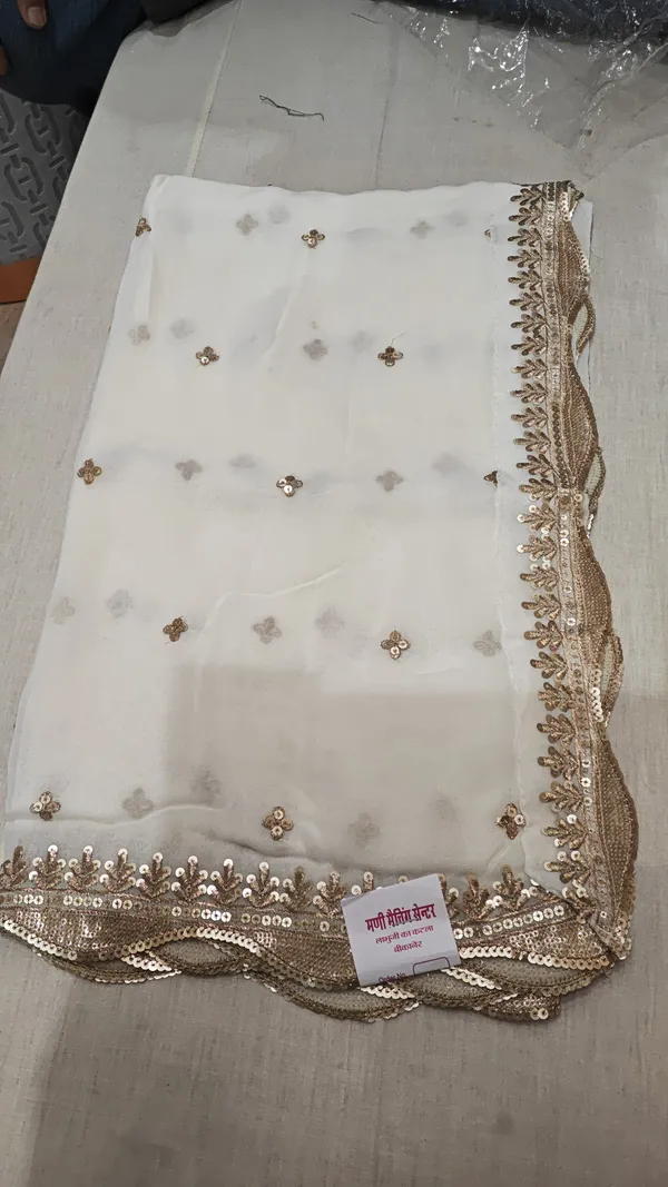 Ivory_Chinon_With_Hand_Work_Dupatta_For_Women