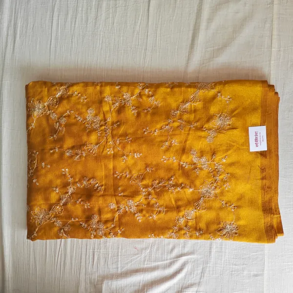 Mustard_Yellow_Silk_With_Zari_Work_Unstitched_Material_For_Women
