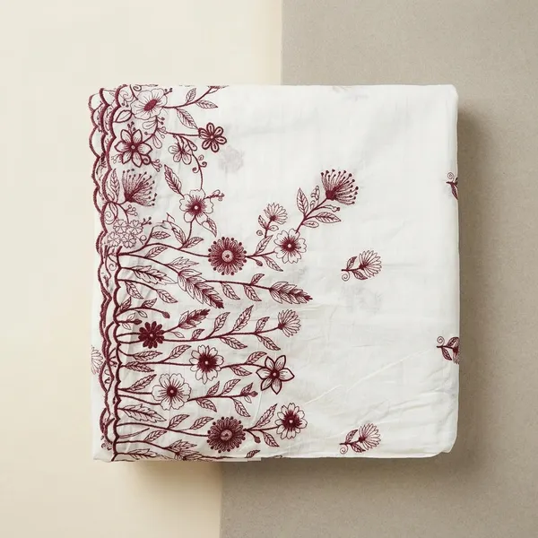White_Kora_Cotton_With_Thread_Work_Dupatta_For_Women