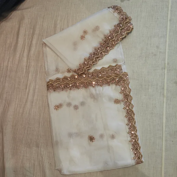 Cream_Organza_With_Work_Dupatta_For_Women