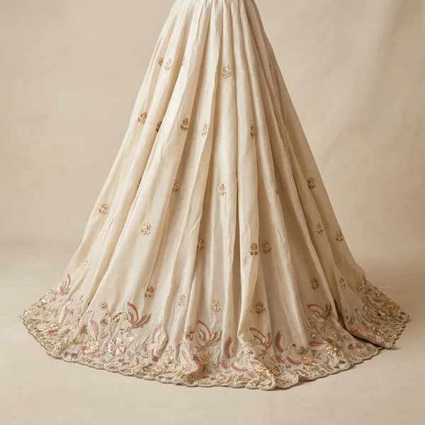 Cream_Crepe_With_Hand_Work_Unstitched_Material_For_Women