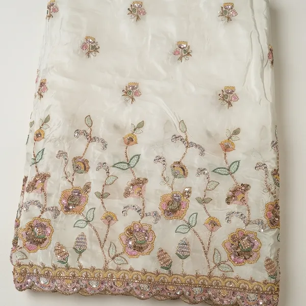White_Crepe_With_Hand_Work_Unstitched_Material_For_Women