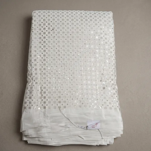 White_Crepe_With_Sequin_Work_Dupatta_For_Women