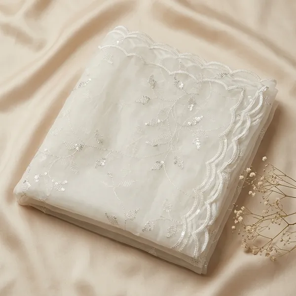Ivory_Organza_With_Sequin_Work_Dupatta_For_Women