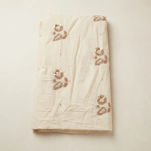 Cream_Kora_Cotton_With_Hand_Work_Buti_Unstitched_Material_For_Women