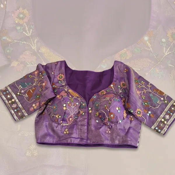 Purple_Tissue_With_Multi_Work_Blouse_For_Women
