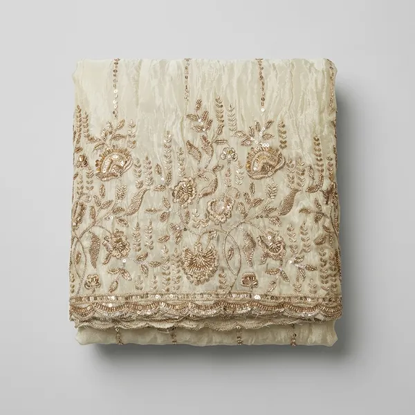 Off_White_Tissue_With_Hand_Work_Unstitched_Material_For_Women