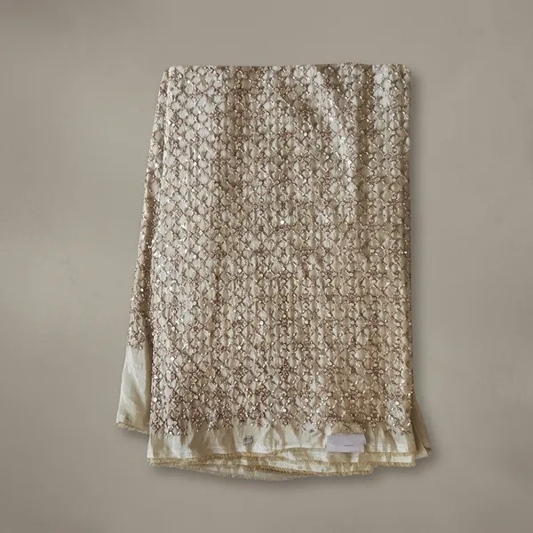 Beige_Tissue_With_Hand_Work_Unstitched_Material_For_Women