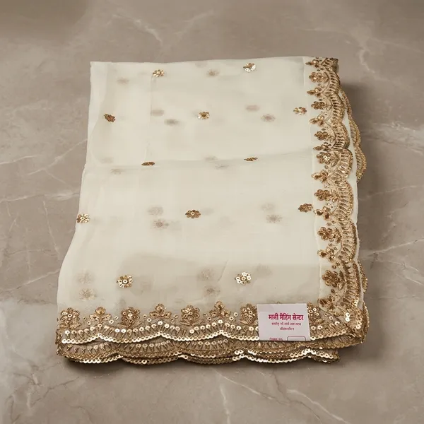 Golden_Organza_Dupatta_For_Women