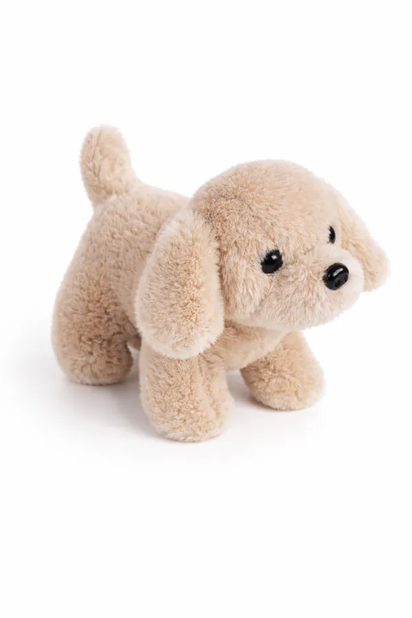 Light_Beige_Plush_Puppy_Dog_Soft_Toy
