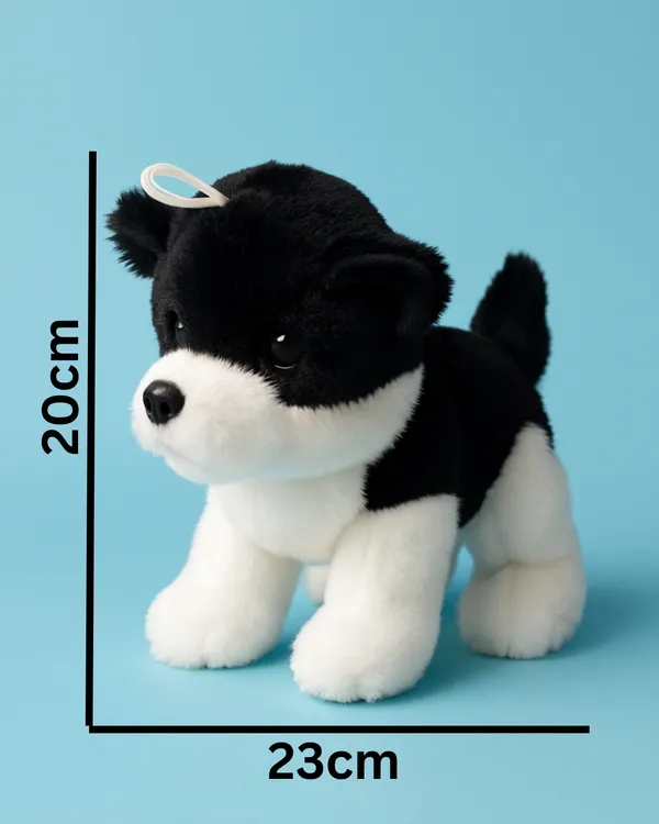 Black_White_Plush_Dog_Stuffed_Toy_23_Cm