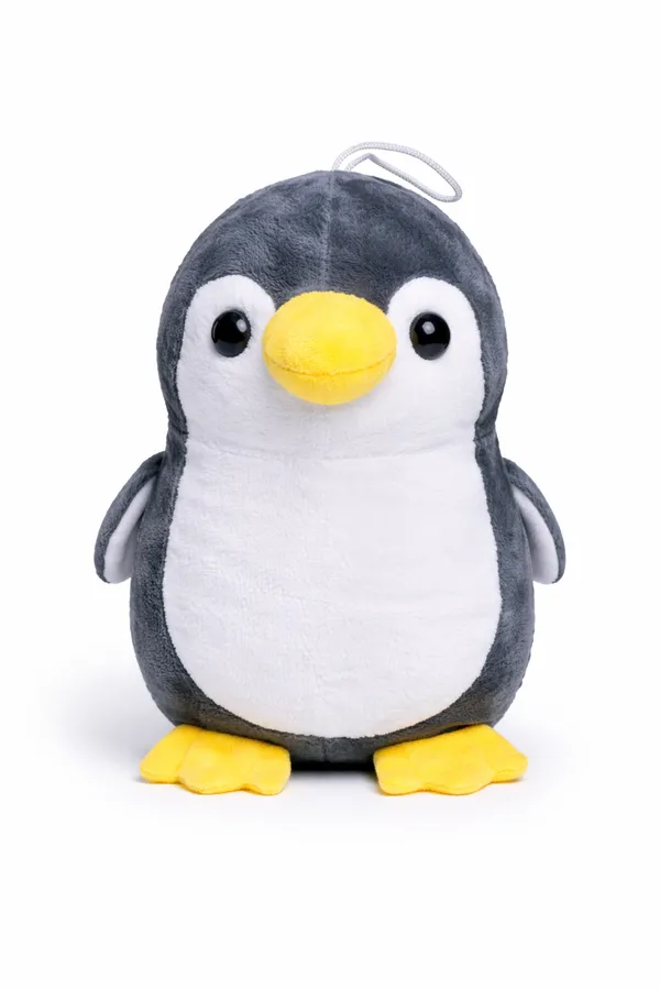 Grey_Penguin_Plush_Stuffed_Animal_Toy_With_Halo