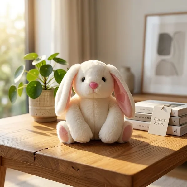 White_Plush_Bunny_Rabbit_Toy_With_Pink_Accents