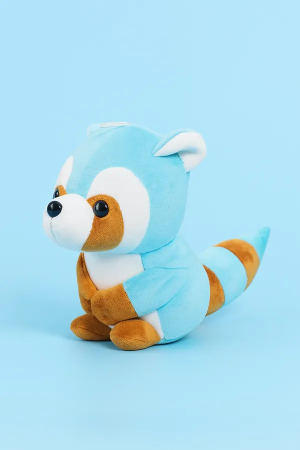 Light_Blue_Plush_Raccoon_Soft_Toy_22_Cm