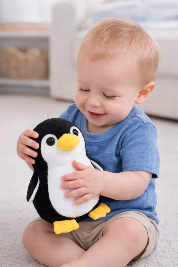 Black_White_Penguin_Plush_Stuffed_Animal_Toy