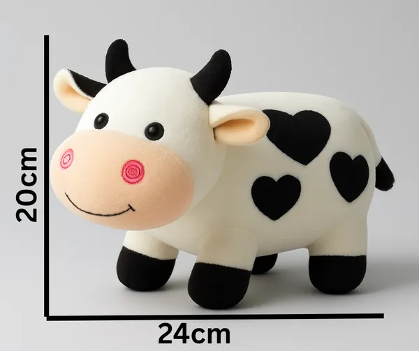 White_Heart_Spotted_Cow_Plush_Stuffed_Animal_Toy