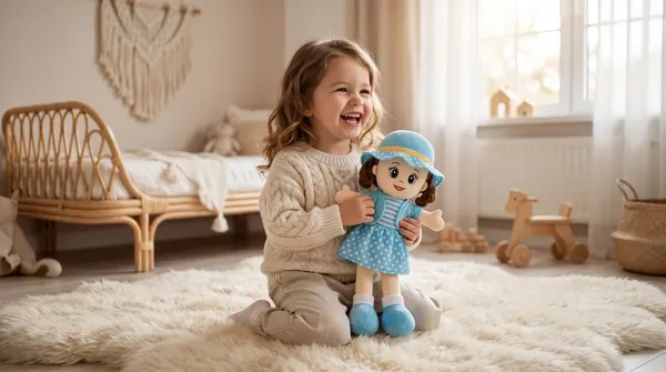 Blue_Polka_Dot_Dress_Girl_Plush_Doll_54_Cm