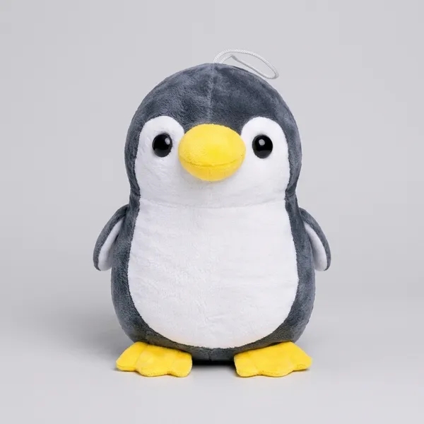 Grey_Penguin_Plush_Stuffed_Animal_Toy_With_Halo