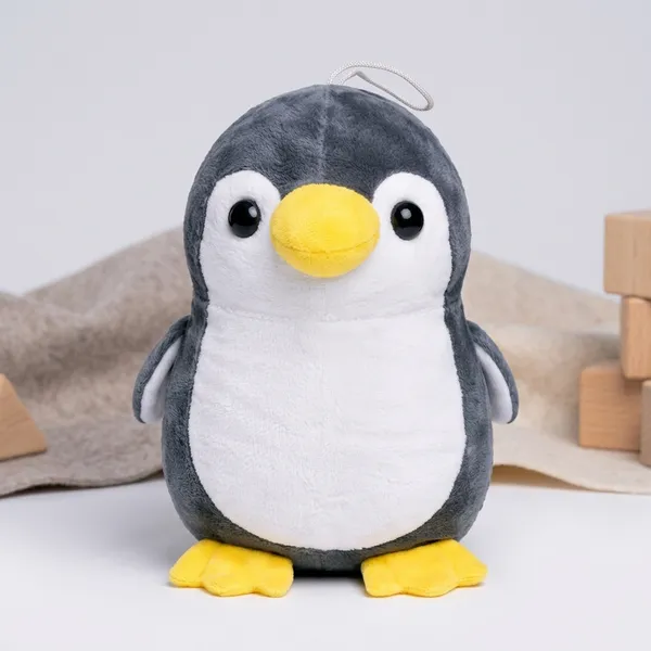 Grey_Penguin_Plush_Stuffed_Animal_Toy_With_Halo