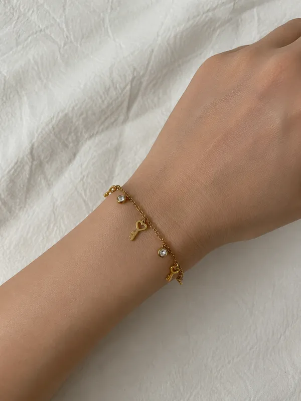 Forever_Love_Key_Charm_Bracelet