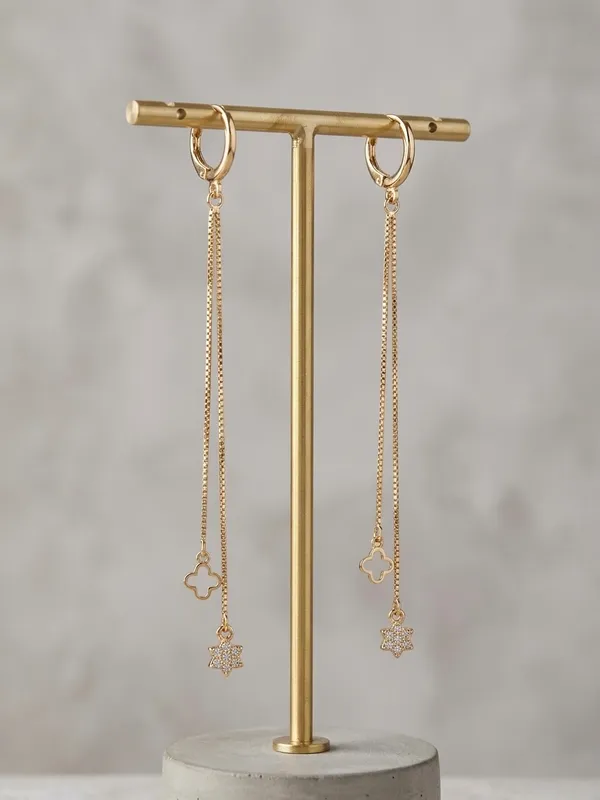 Gold_Long_Chain_Drop_Hoop_Earrings