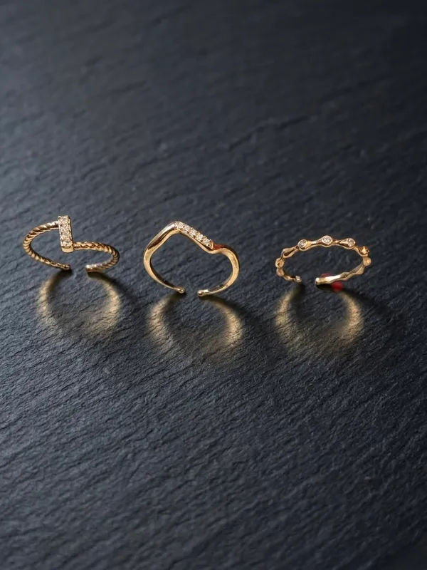 Elegant_Minimal_Rose-Gold_Tone_Adjustable_Set_Of_Rings