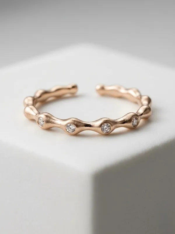 Elegant_Minimal_Rose-Gold_Tone_Adjustable_Set_Of_Rings
