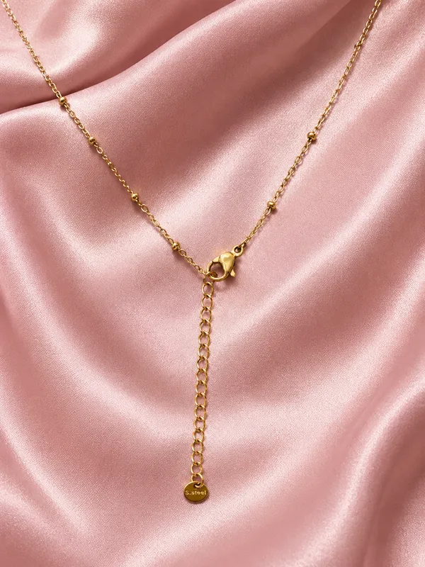 Golden_Clover_Spark_Neclace