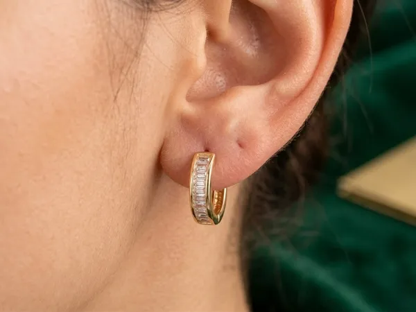 Gold_Diamond_Cut_Crystal_Huggie_Hoops