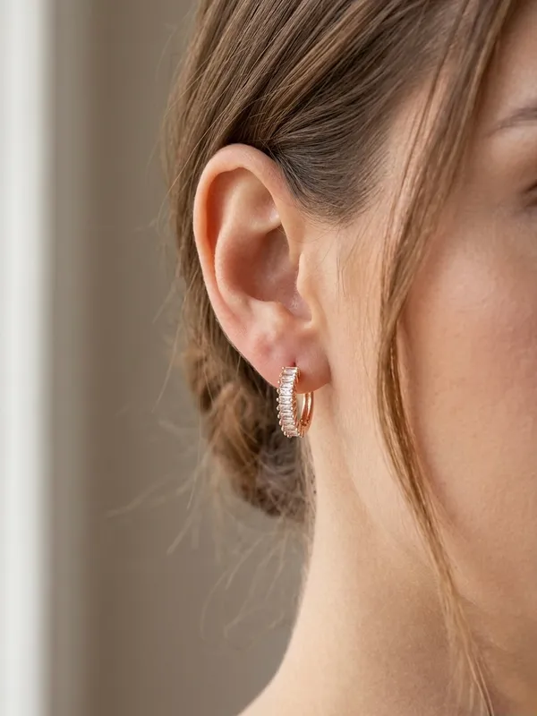 Princess_Cut_Gold_Crystal_Hoop