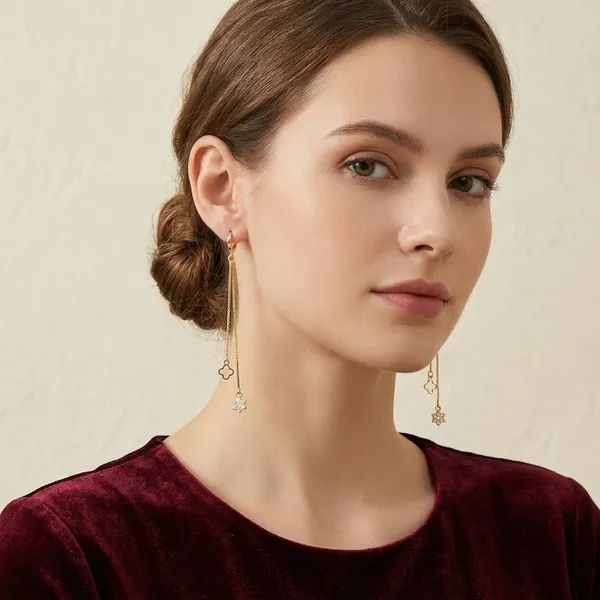 Gold_Long_Chain_Drop_Hoop_Earrings