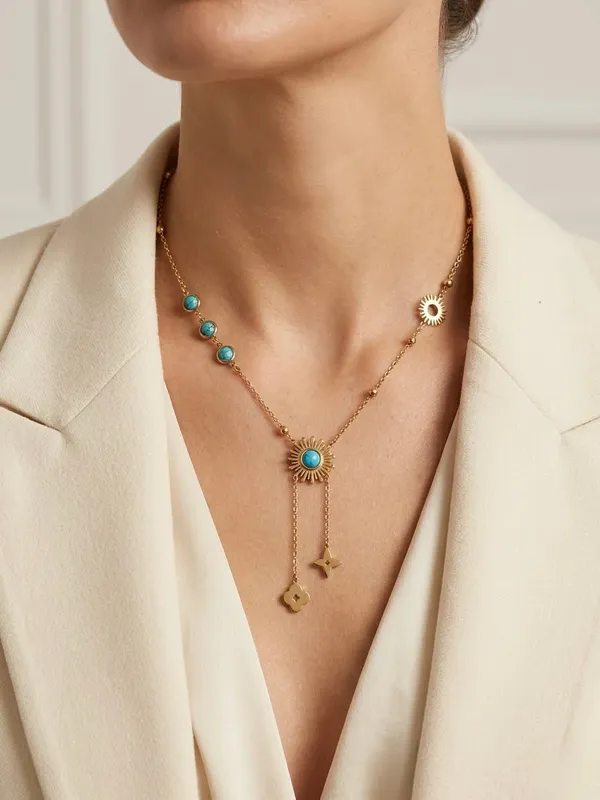 Sunburst_Turquoise_Lariat_Necklace