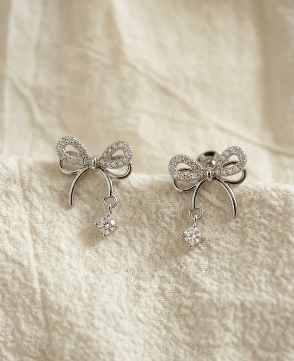 Crystal_Knot_Charm_Earrings
