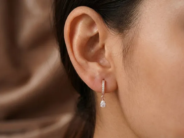 Rose_Gold_Teardrop_Dangle_Hoop_Earrings