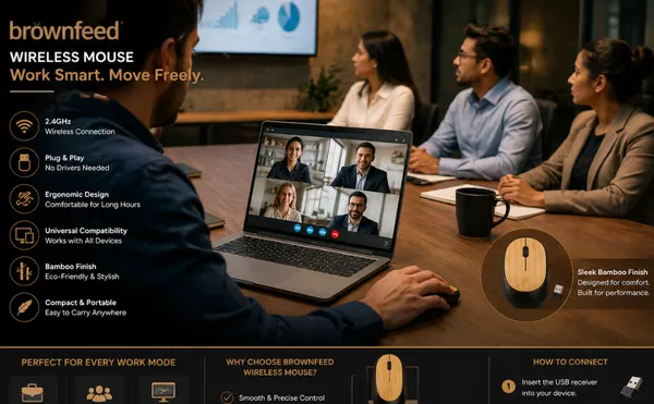 Brownfeed_Bamboo_Wireless_Ergonomic_Computer_Mouse