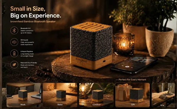 Brownfeed_Bamboo_Fabric_Wireless_Bluetooth_Portable_Speaker